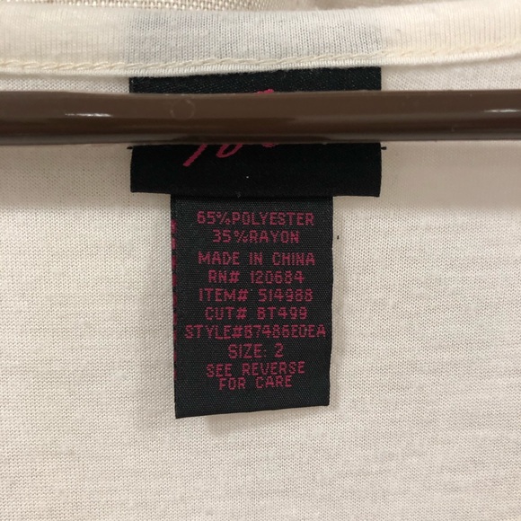 Torrid Short Sleeved Ruffle Front Top - Picture 3 of 3